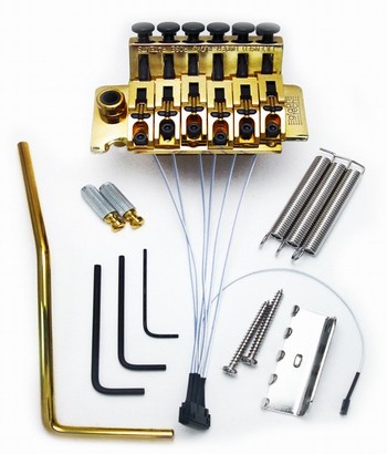 GraphTech Ghost piezo tremolo LB63 Floyd Rose style PN-0080 Gold